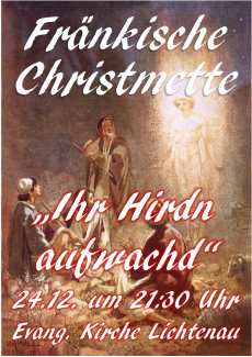 Fränkische Christmette 2024